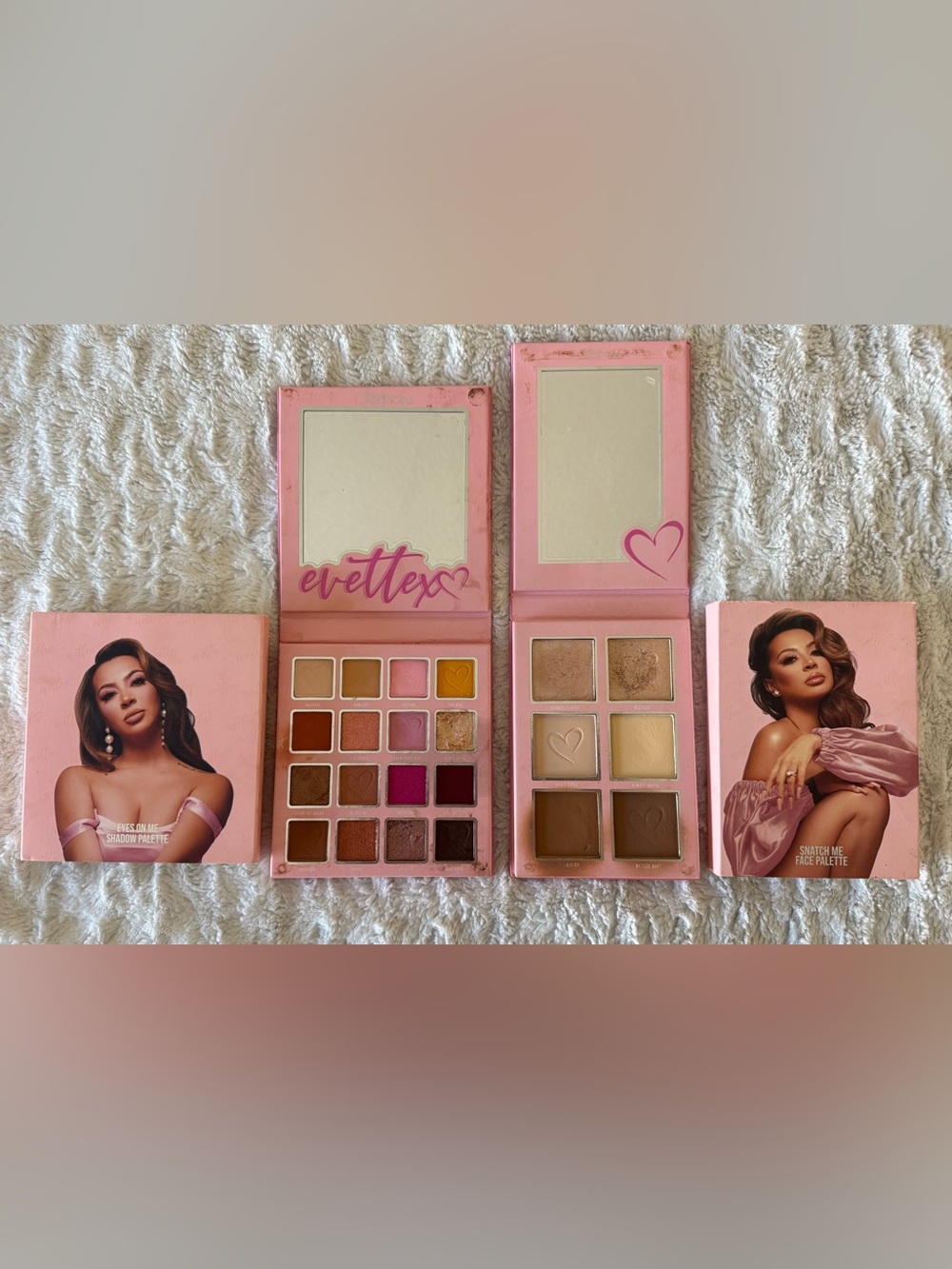 Beauty Creations × Evettexo Face and Eyeshadow
Palette Bundle